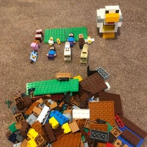 Minecraft Duck Lego Set - WITHOUT INSTRUCTIONS